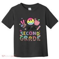 Hello Second Grade 2nd Grade First Day Of School Gift Toddler T-Shirt thumb 0