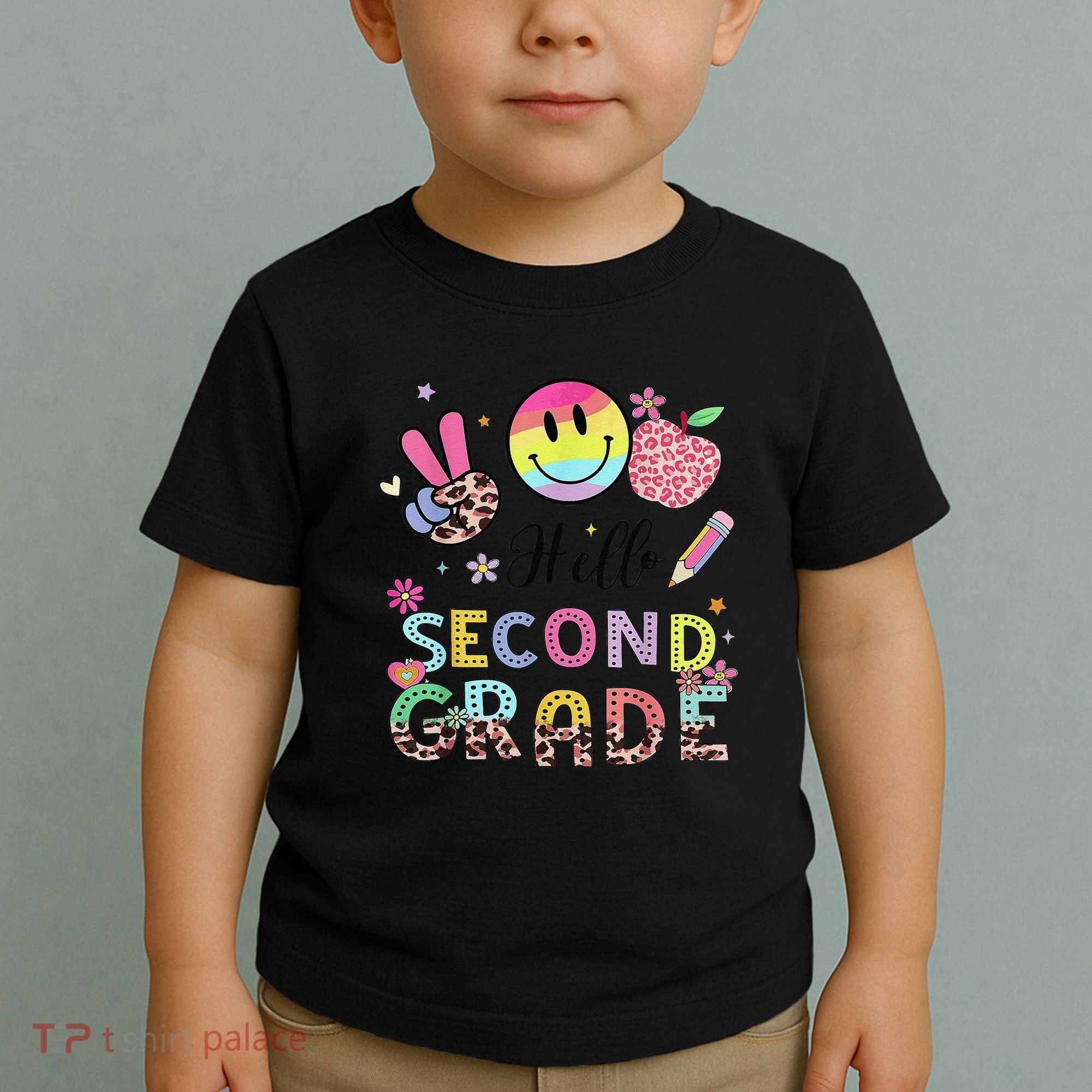 Hello Second Grade 2nd Grade First Day Of School Gift Toddler T-Shirt