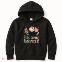 Hello Second Grade 2nd Grade First Day Of School Gift Kids Hoodie thumb 0
