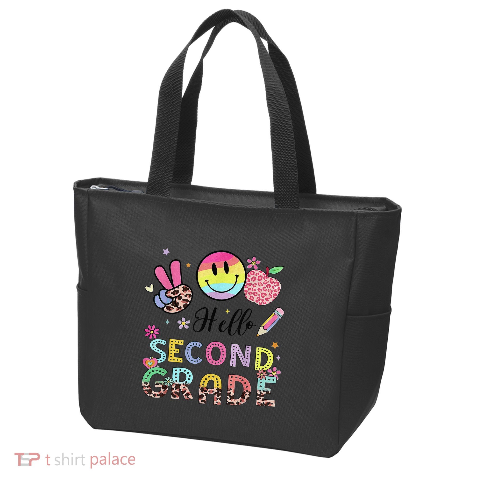 Hello Second Grade 2nd Grade First Day Of School Gift Tote Bag