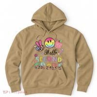 Hello Second Grade 2nd Grade First Day Of School Gift Hoodie thumb 0