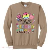 Hello Second Grade 2nd Grade First Day Of School Gift Sweatshirt thumb 0