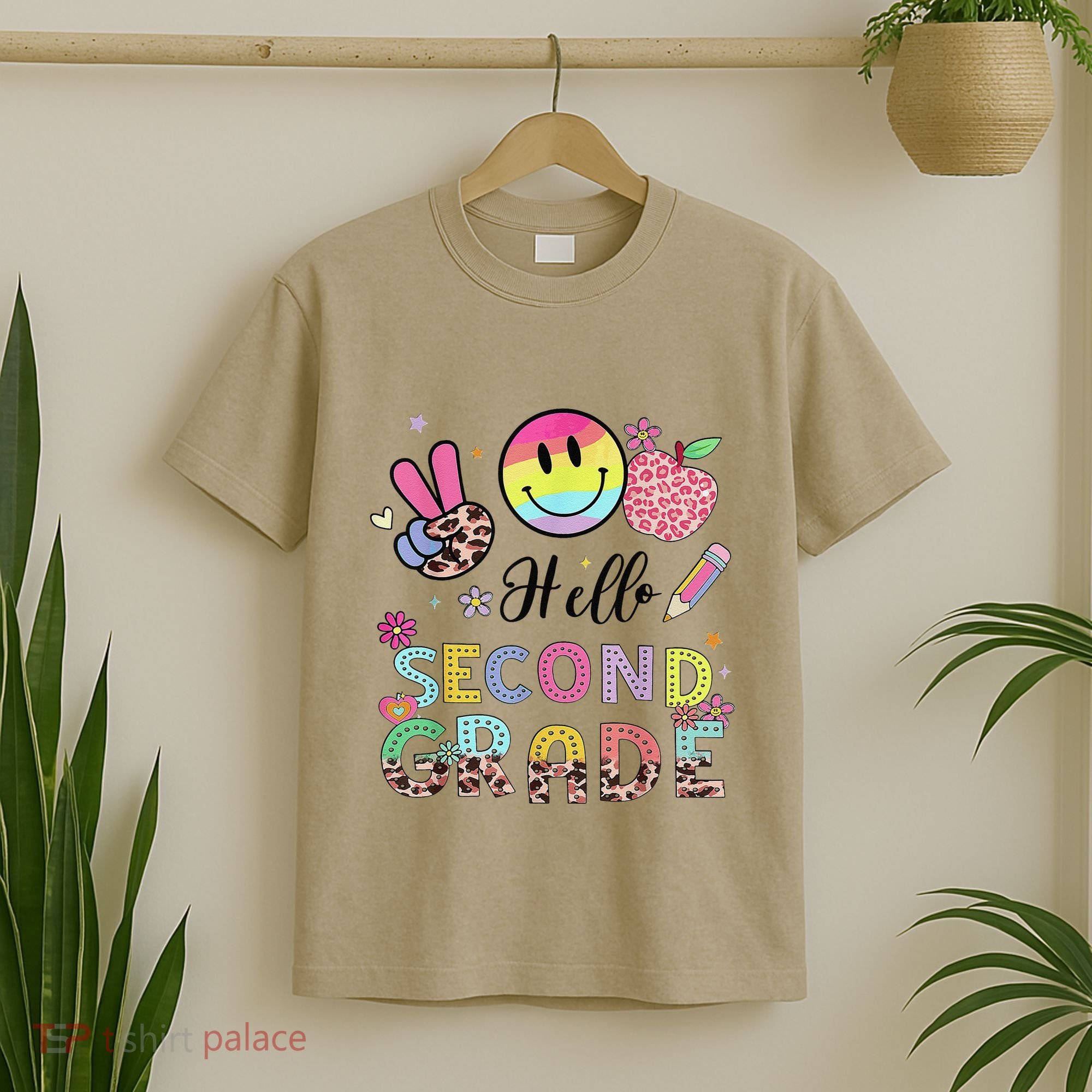 Hello Second Grade 2nd Grade First Day Of School Gift T-Shirt