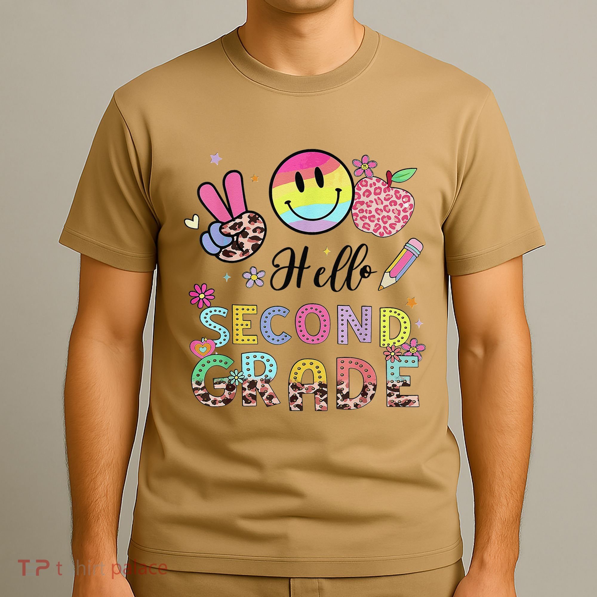 Hello Second Grade 2nd Grade First Day Of School Gift T-Shirt