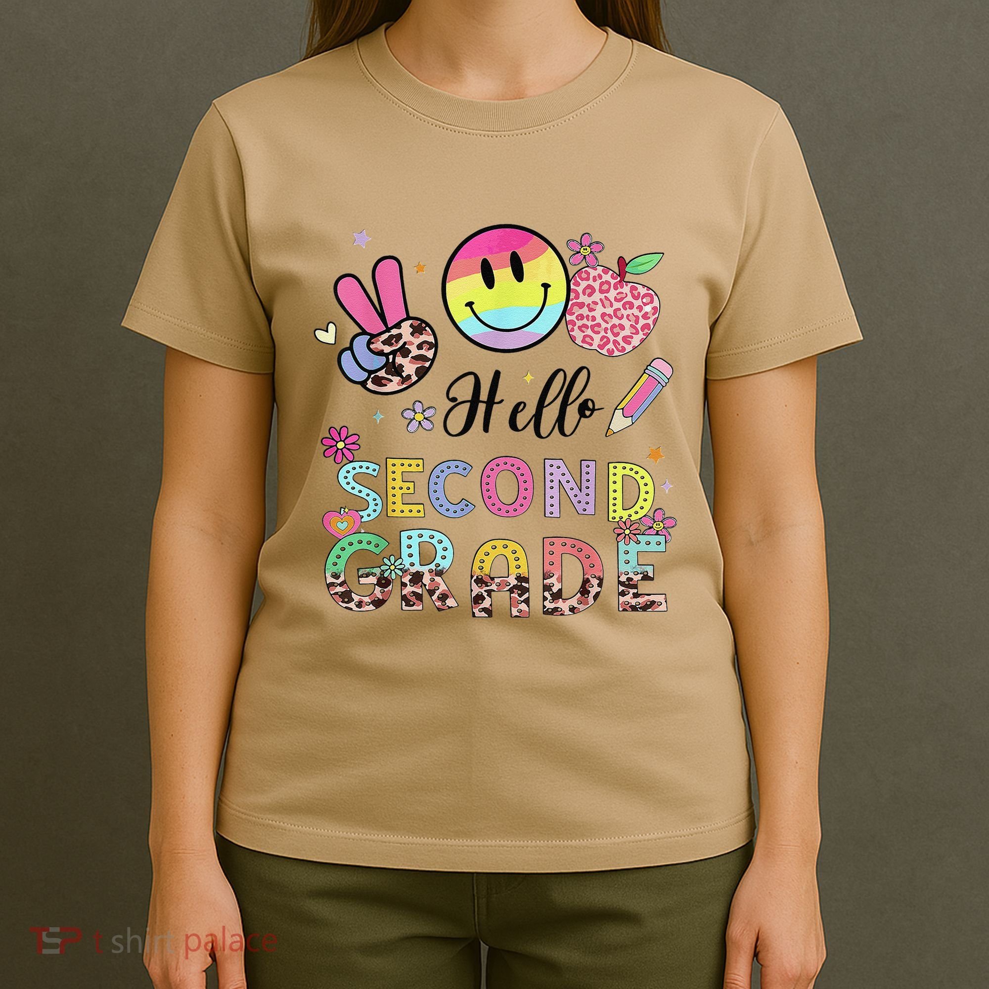 Hello Second Grade 2nd Grade First Day Of School Gift T-Shirt