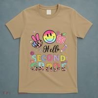 Hello Second Grade 2nd Grade First Day Of School Gift T-Shirt thumb 5