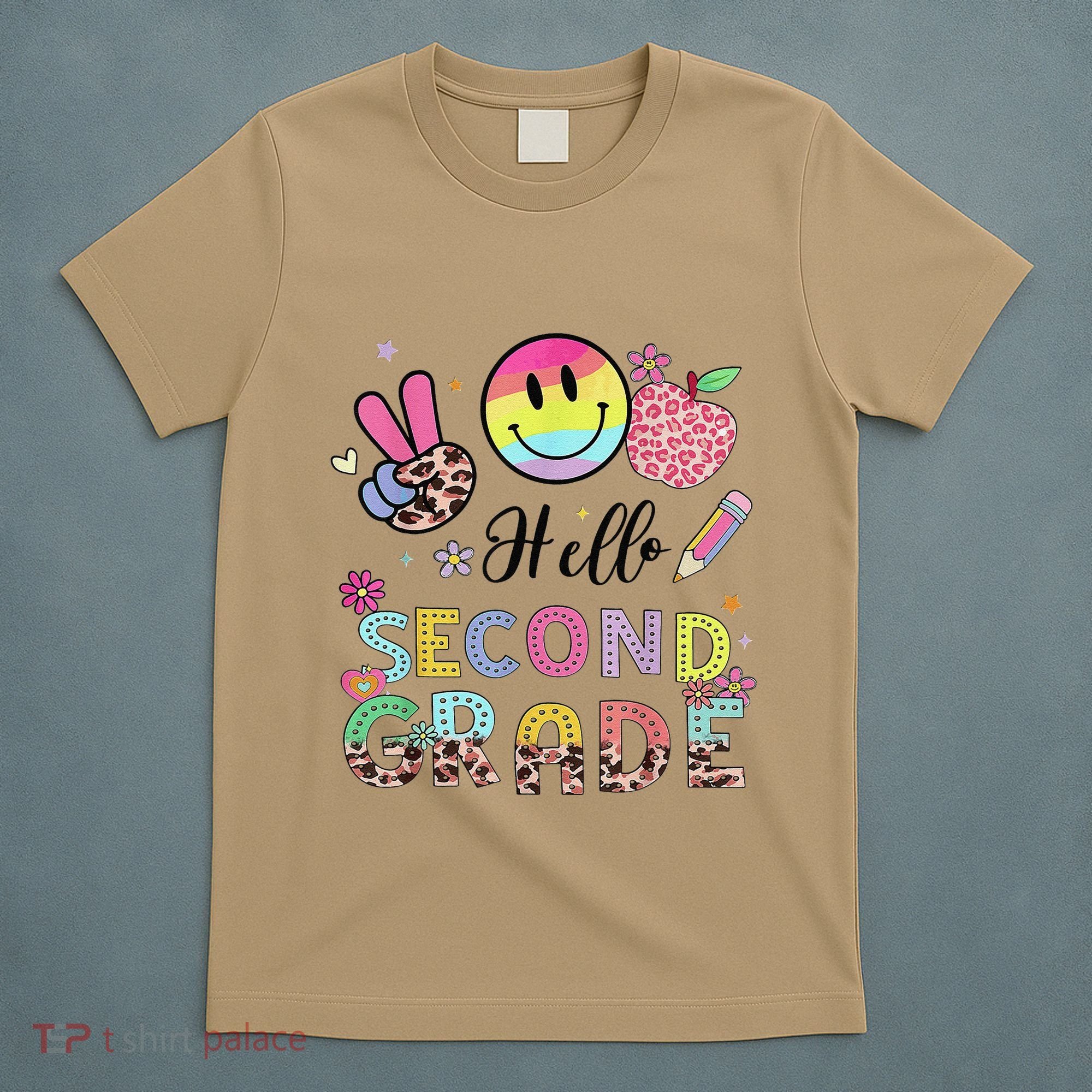 Hello Second Grade 2nd Grade First Day Of School Gift T-Shirt