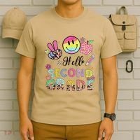 Hello Second Grade 2nd Grade First Day Of School Gift T-Shirt thumb 6