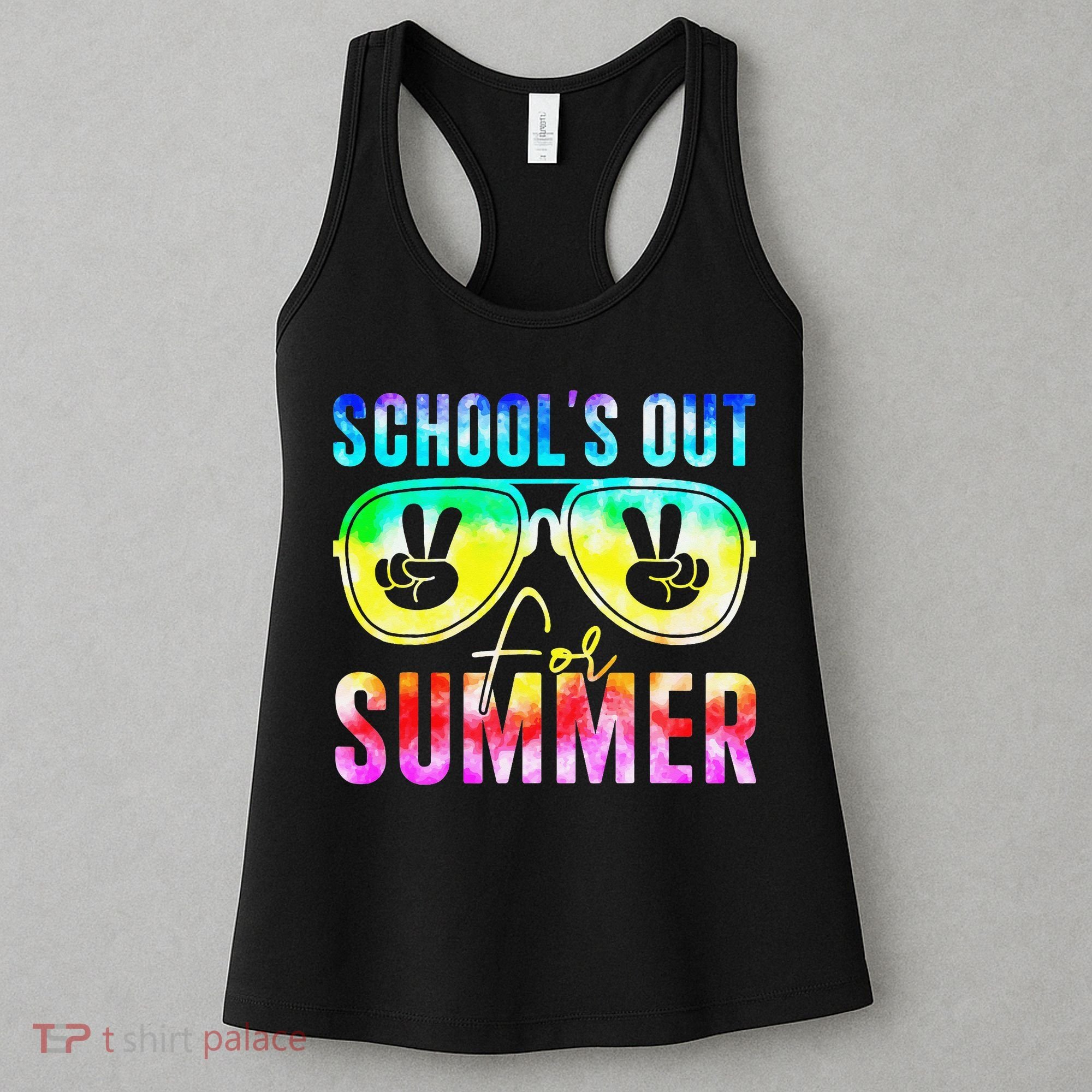Hello Summer Happy The End Of School Year Teacher Student Women's Tank Top