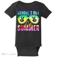 Hello Summer Happy The End Of School Year Teacher Student Baby Bodysuit thumb 0