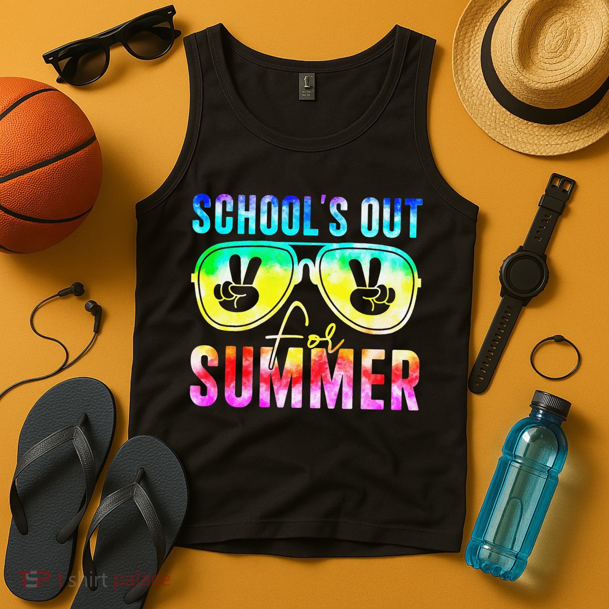 Hello Summer Happy The End Of School Year Teacher Student Tank Top
