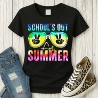 Hello Summer Happy The End Of School Year Teacher Student Women's T-Shirt thumb 3