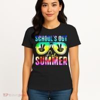 Hello Summer Happy The End Of School Year Teacher Student Women's T-Shirt thumb 4