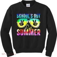 Hello Summer Happy The End Of School Year Teacher Student Kids Sweatshirt thumb 0