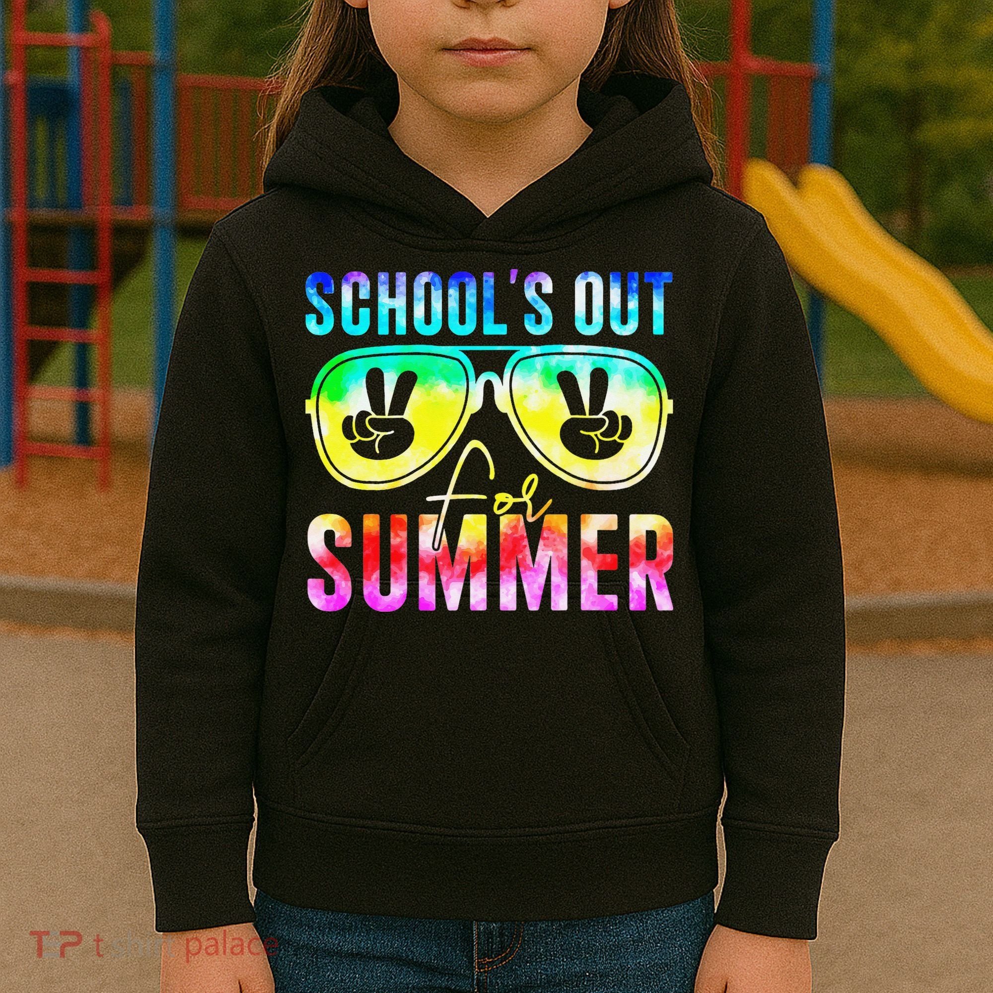 Hello Summer Happy The End Of School Year Teacher Student Kids Hoodie
