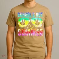 Hello Summer Happy The End Of School Year Teacher Student T-Shirt thumb 3