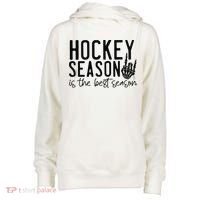 Hockey Season Womens Funnel Neck Pullover Hood thumb 0