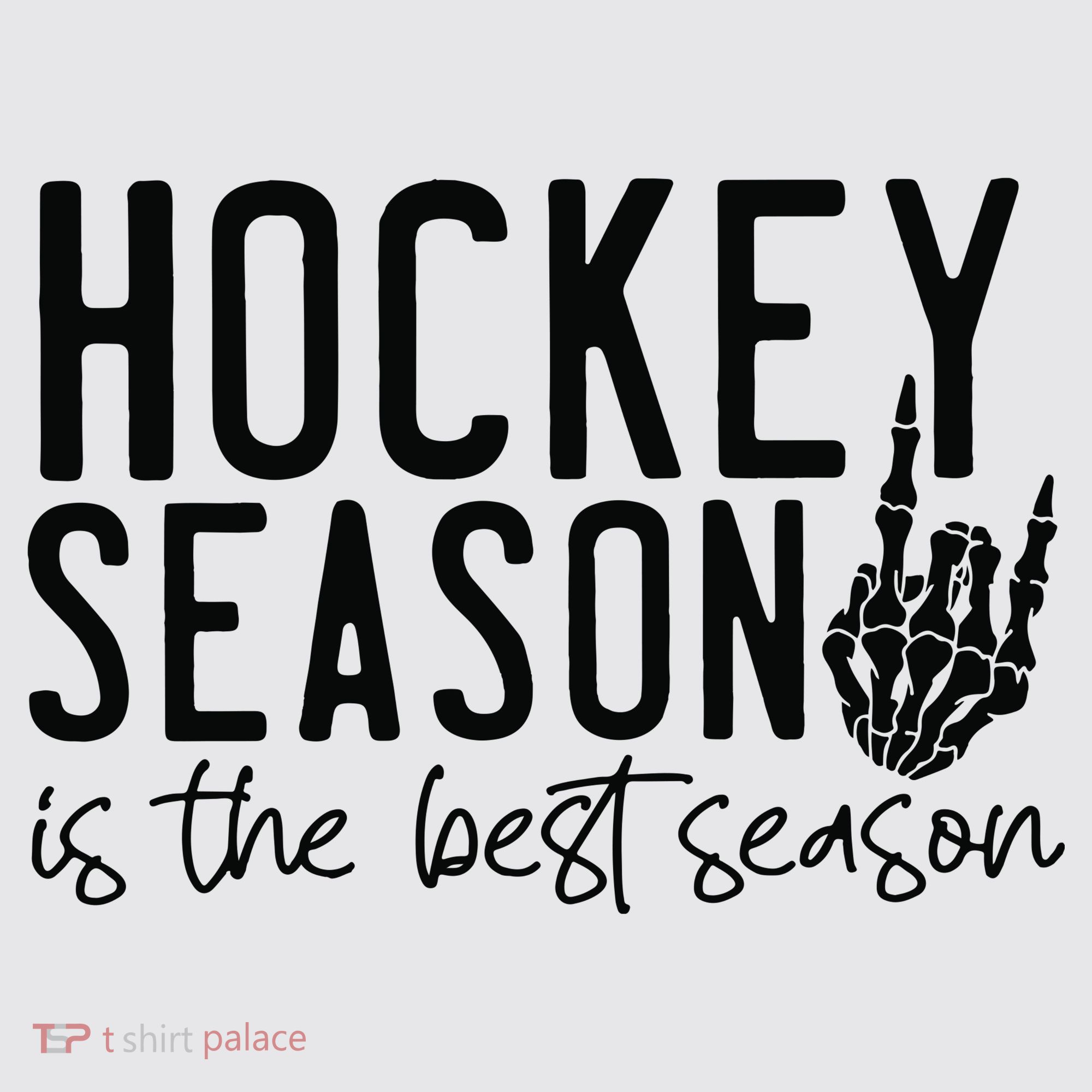 Hockey Season Womens Funnel Neck Pullover Hood