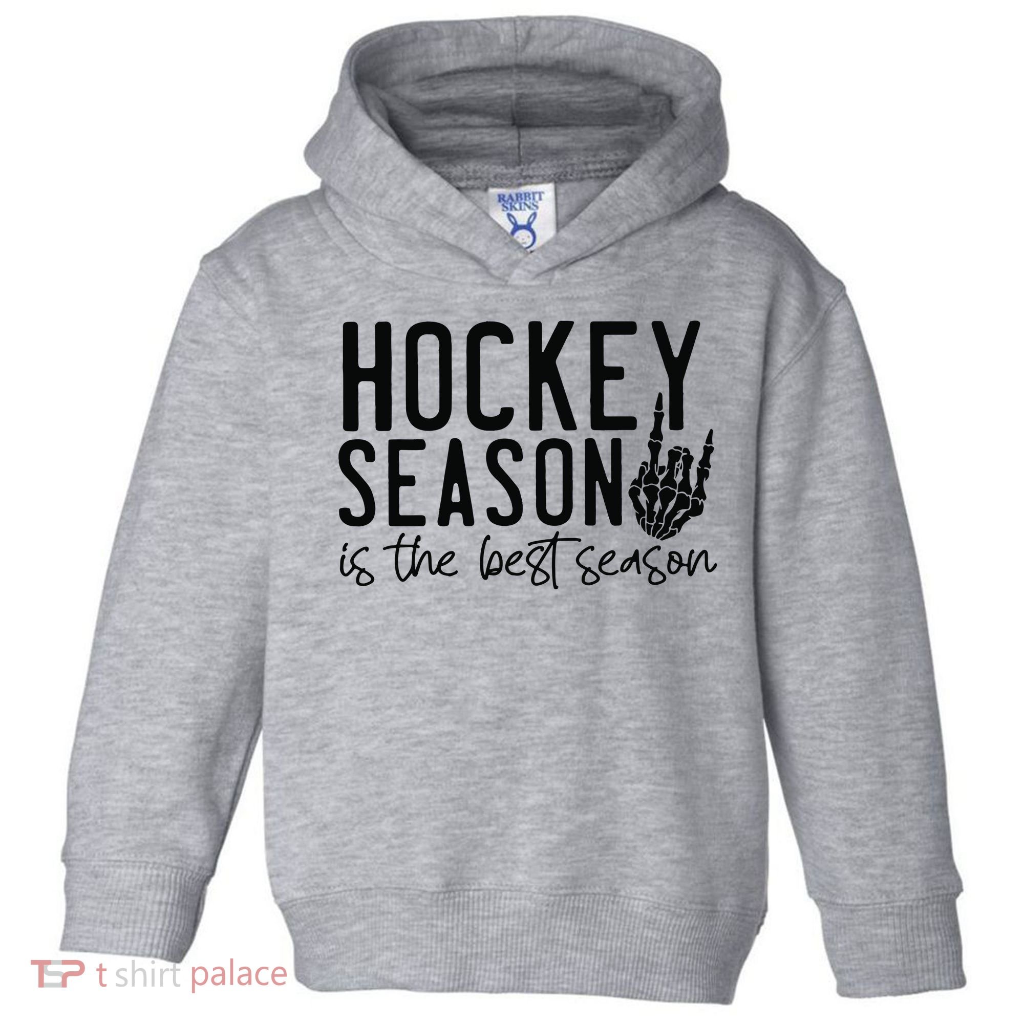 Hockey Season Toddler Hoodie