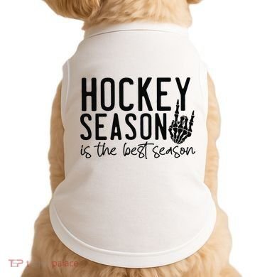 Hockey Season Doggie Tank