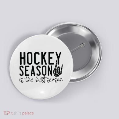 Hockey Season Button