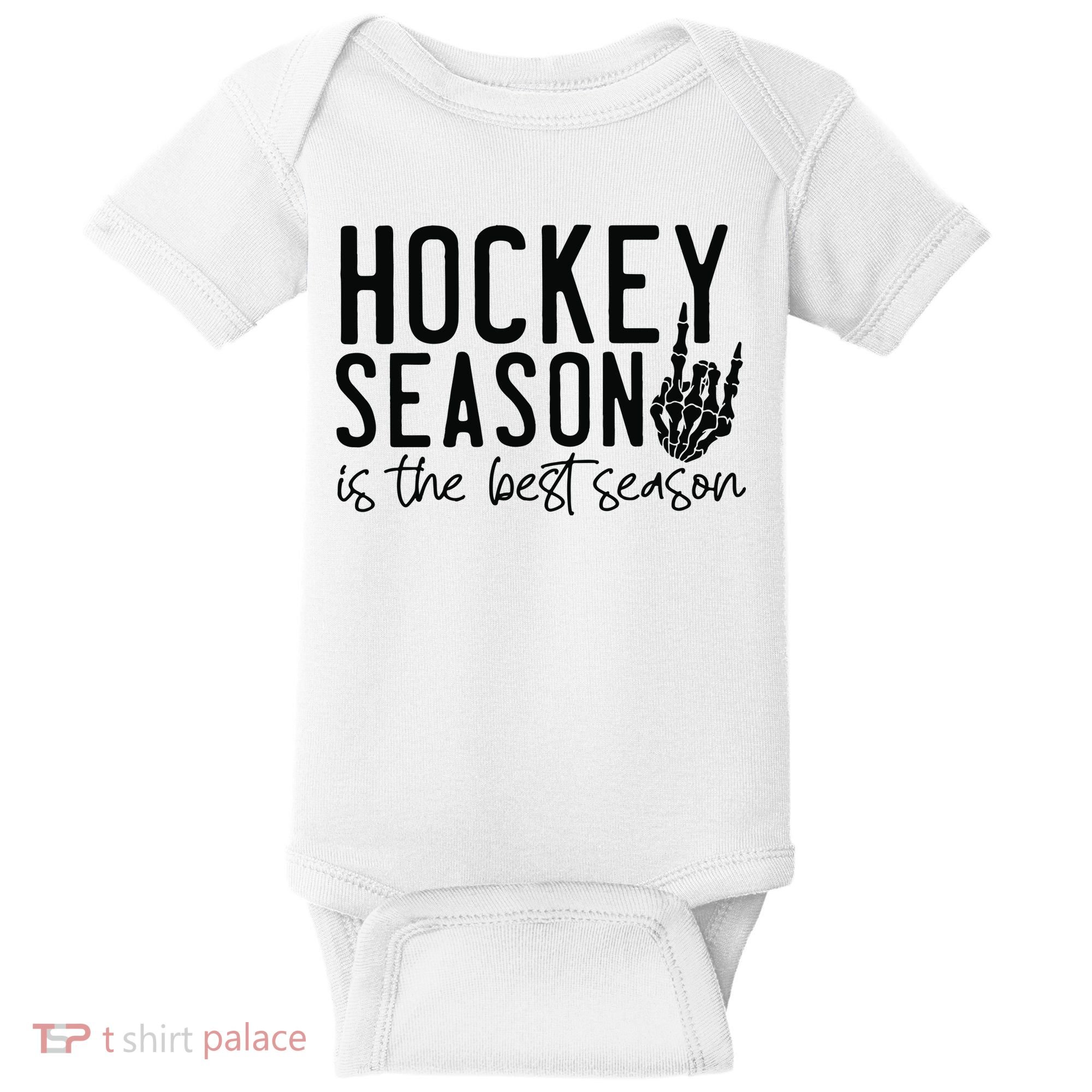 Hockey Season Baby Bodysuit
