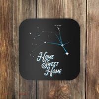 Home Sweet Home Zeta Reticuli Alien Betty Hill Star Map Coaster thumb 0