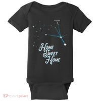 Home Sweet Home Zeta Reticuli Alien Betty Hill Star Map Baby Bodysuit thumb 0