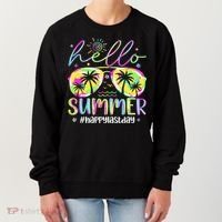 Hello Summer Happy Last Day Of School Teacher Student Women's Sweatshirt thumb 0