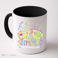 Hello Summer Happy Last Day Of School Teacher Student Coffee Mug thumb 0