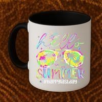 Hello Summer Happy Last Day Of School Teacher Student Coffee Mug thumb 2