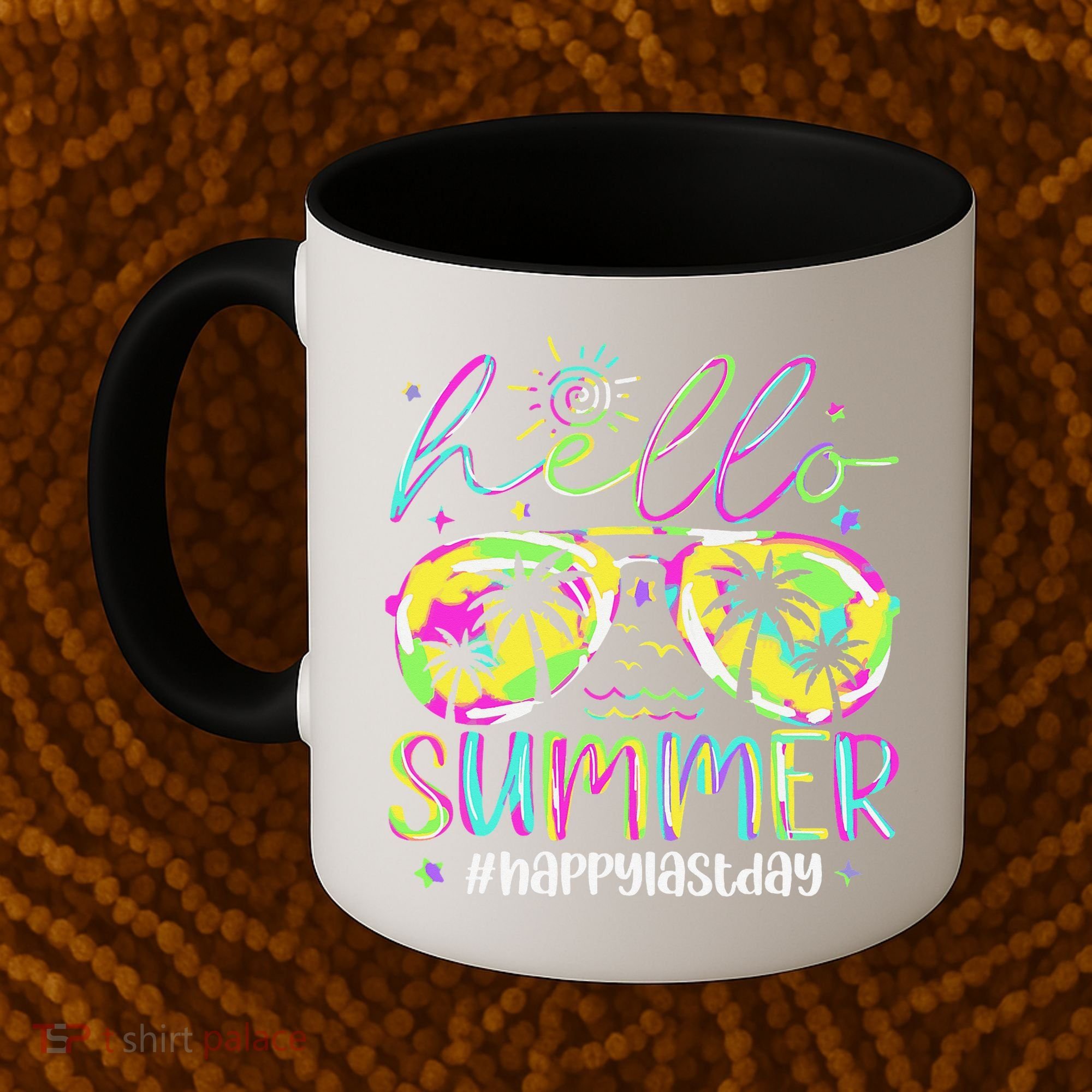 Hello Summer Happy Last Day Of School Teacher Student Coffee Mug