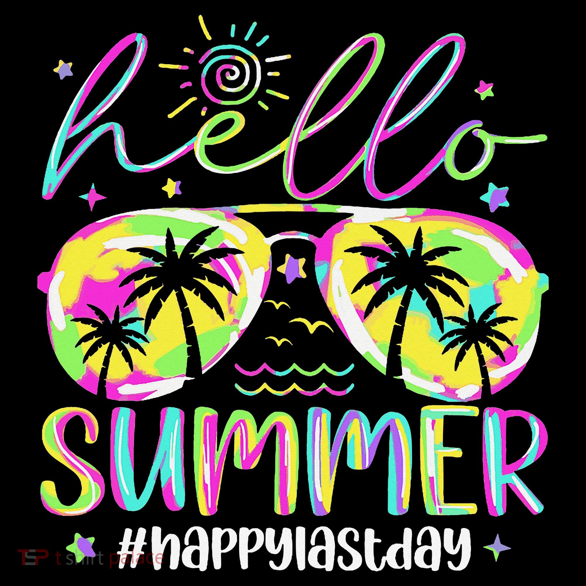 Hello Summer Happy Last Day Of School Teacher Student Coffee Mug
