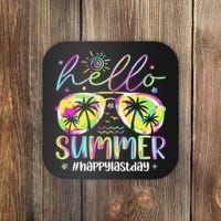 Hello Summer Happy Last Day Of School Teacher Student Coaster thumb 0