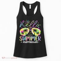 Hello Summer Happy Last Day Of School Teacher Student Women's Tank Top thumb 0