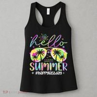 Hello Summer Happy Last Day Of School Teacher Student Women's Tank Top thumb 3