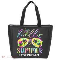 Hello Summer Happy Last Day Of School Teacher Student Tote Bag thumb 0