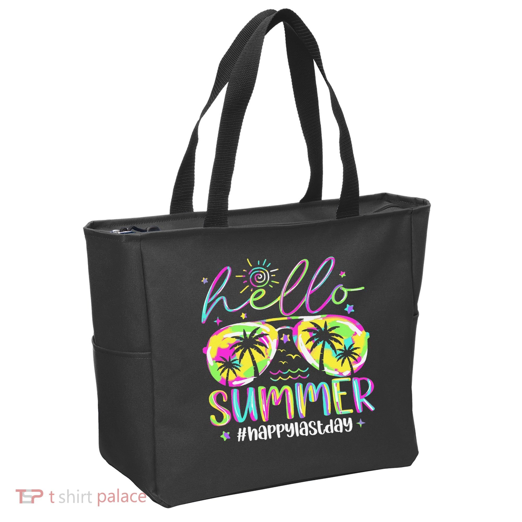 Hello Summer Happy Last Day Of School Teacher Student Tote Bag