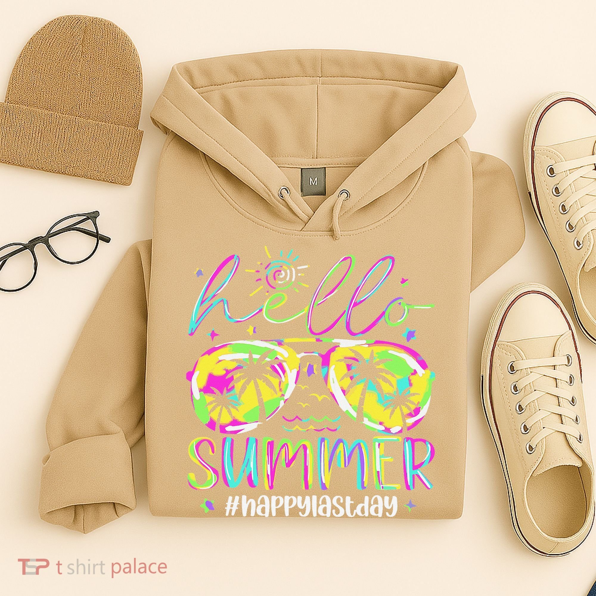 Hello Summer Happy Last Day Of School Teacher Student Hoodie