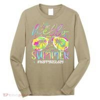 Hello Summer Happy Last Day Of School Teacher Student Long Sleeve Shirt thumb 0