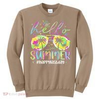 Hello Summer Happy Last Day Of School Teacher Student Sweatshirt thumb 0