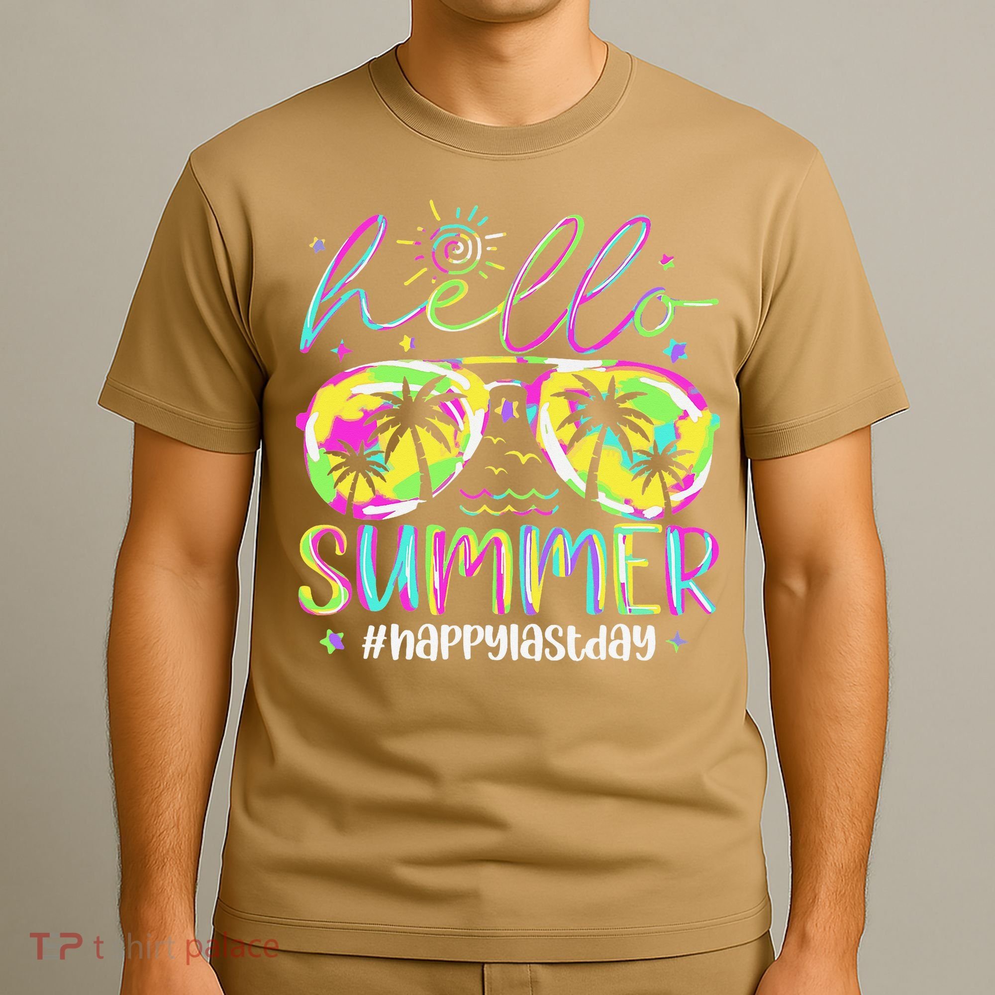 Hello Summer Happy Last Day Of School Teacher Student T-Shirt