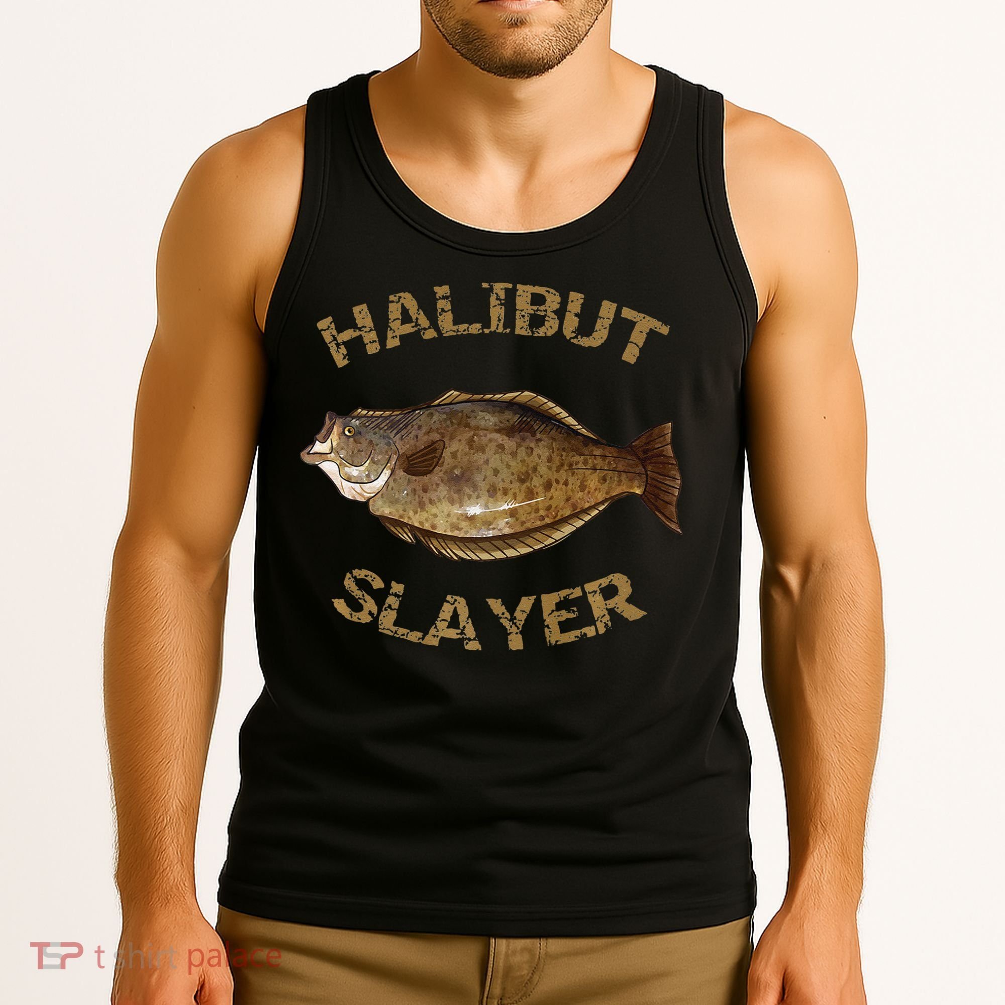 Halibut Slayer Halibut For Halibut Fishing Tank Top