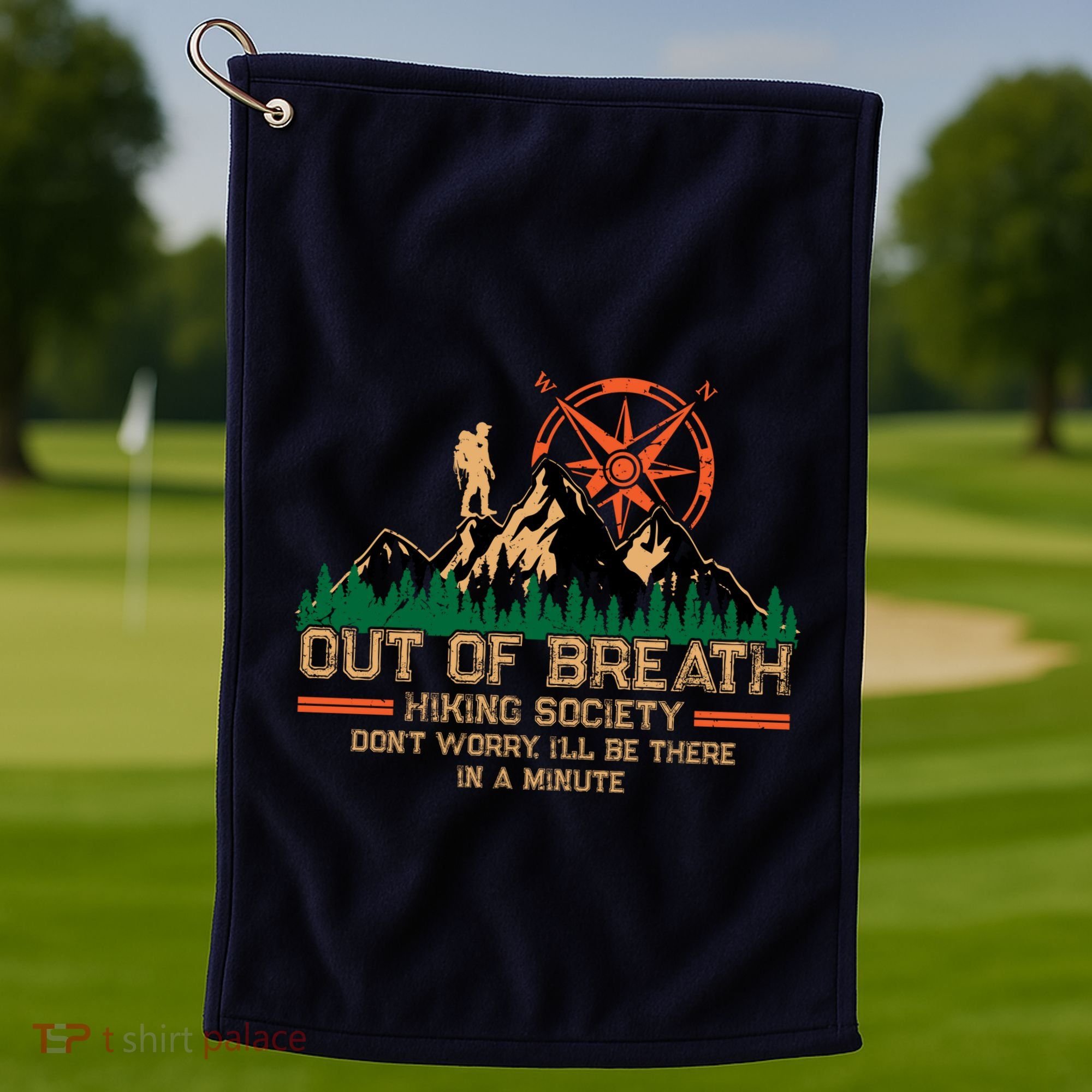Hiking Society Golf Towel