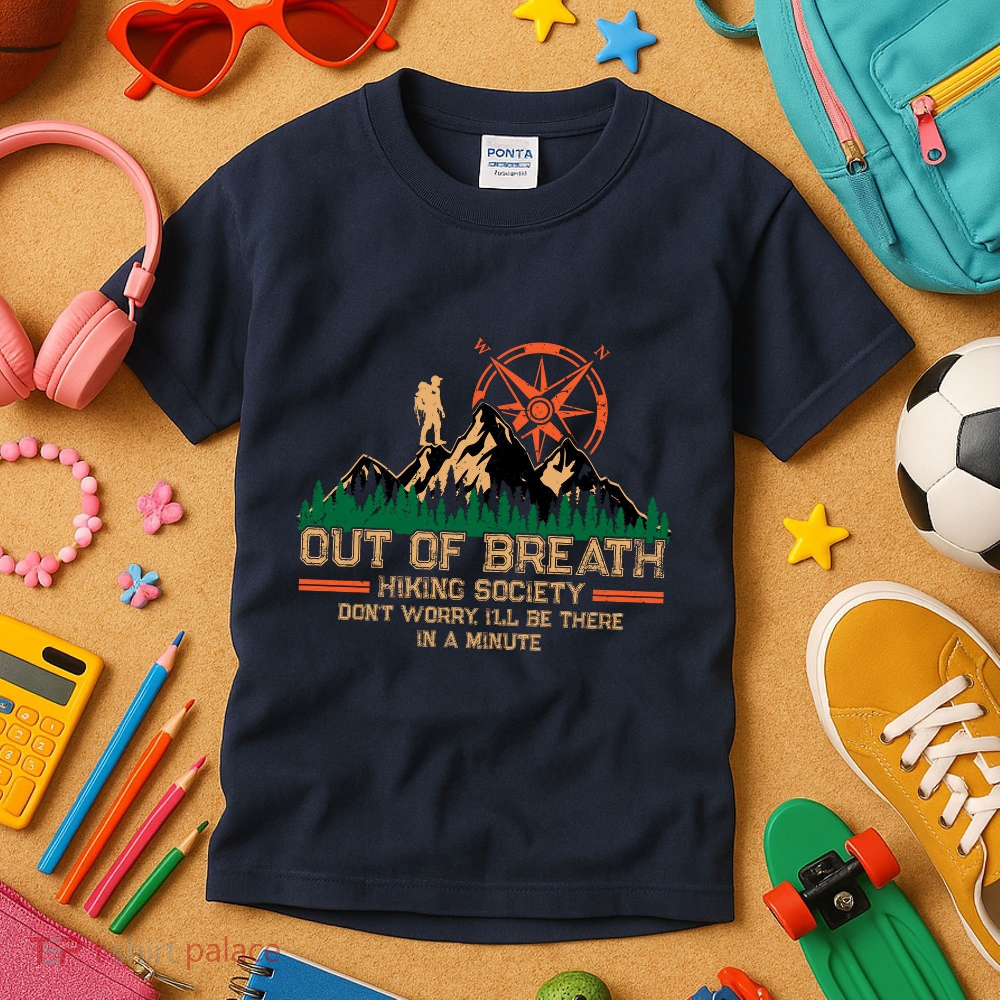 Hiking Society Kids T-Shirt