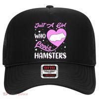 Heart Shape Hamster Just A Girl Who Loves Hamsters Gift Hat thumb 0