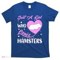 Heart Shape Hamster Just A Girl Who Loves Hamsters Gift T-Shirt thumb 0