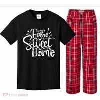 Home Sweet Home Kids Plaid Pajama Set thumb 0
