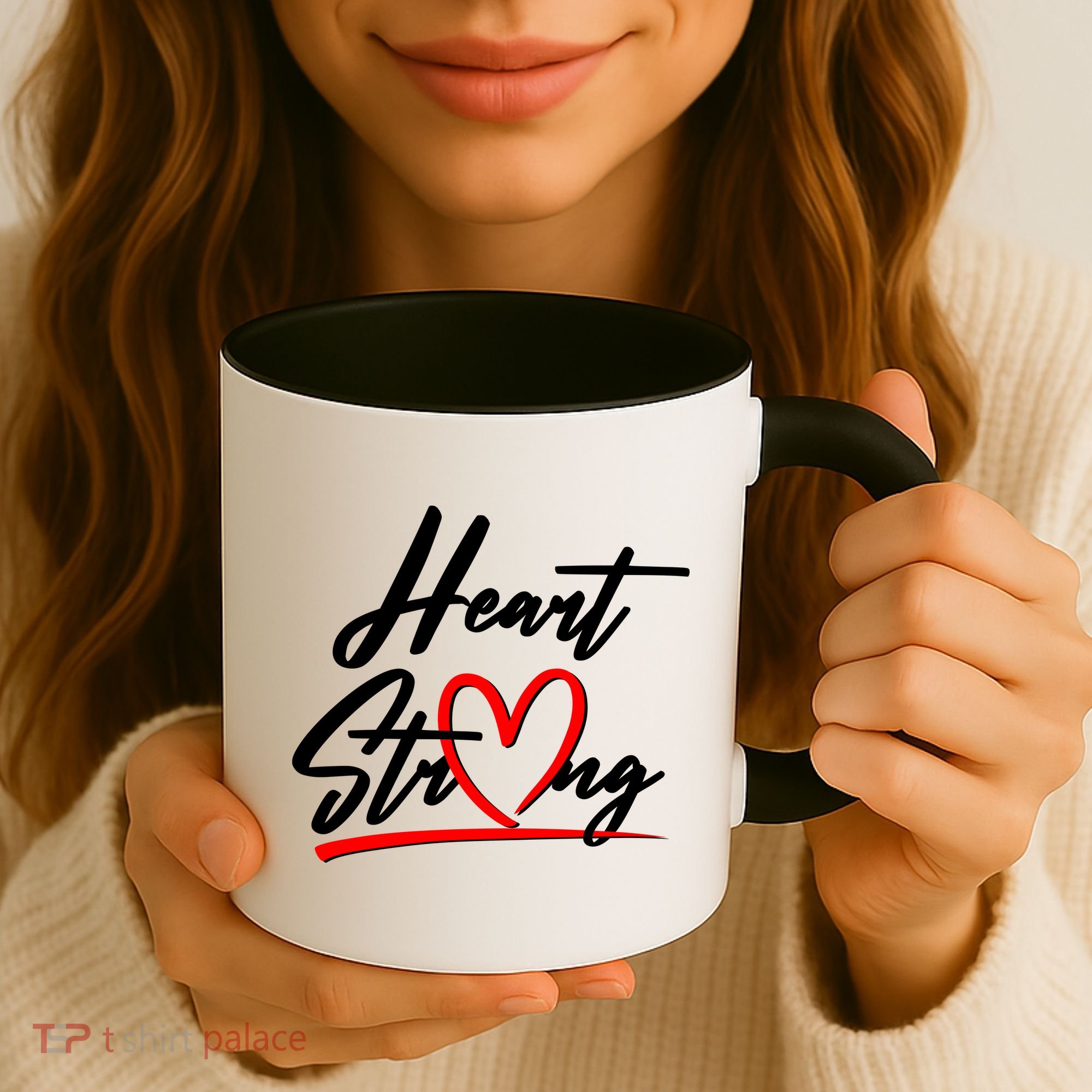 Heart Strong Heart Health Awareness Month Coffee Mug