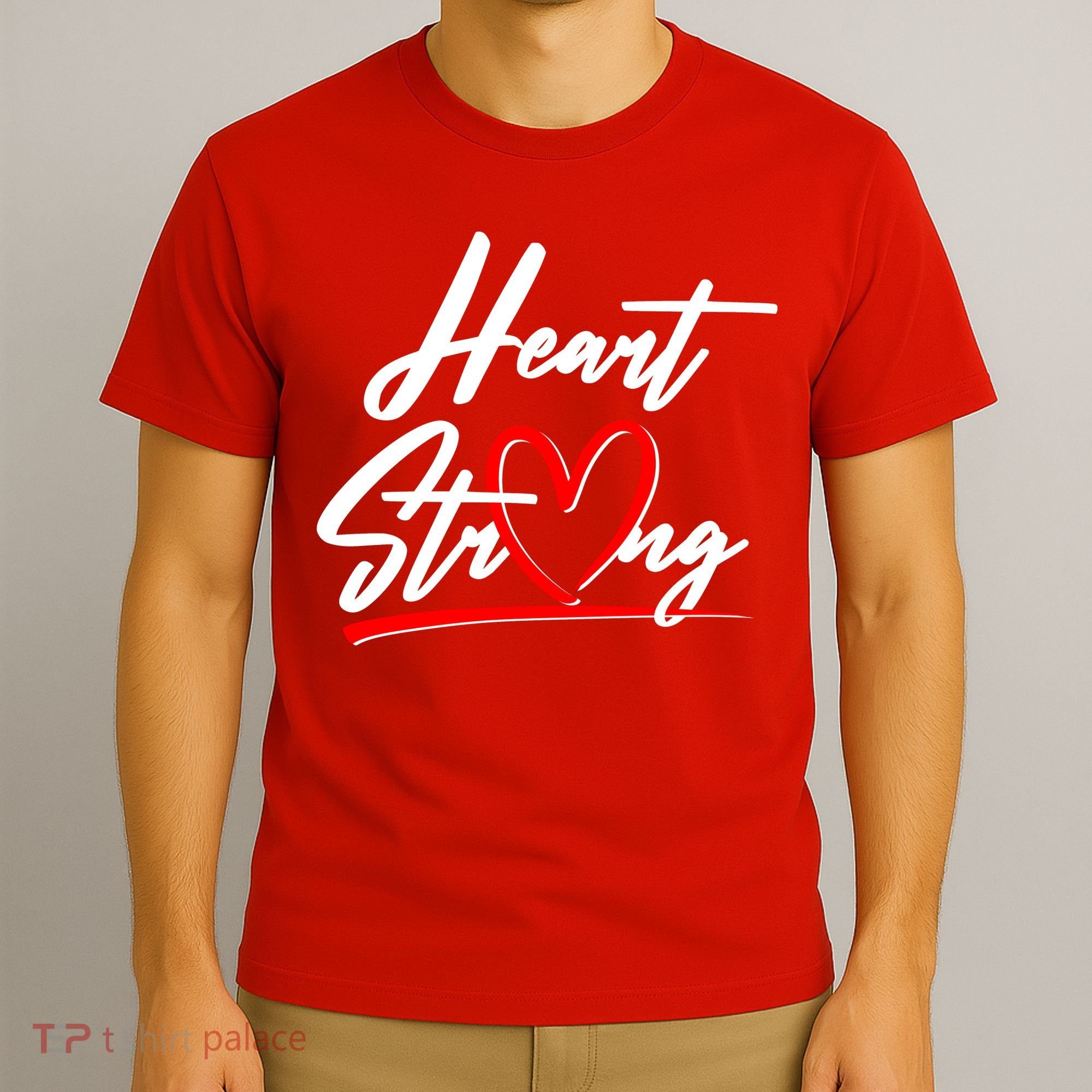 Heart Strong Heart Health Awareness Month T-Shirt